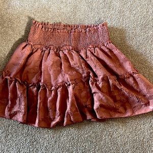 High Waisted Pink Skirt